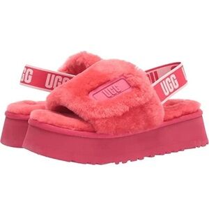 CLEARANCE BEFORE I DONATE - UGG Pink Disco Slide Sandals Never Worn